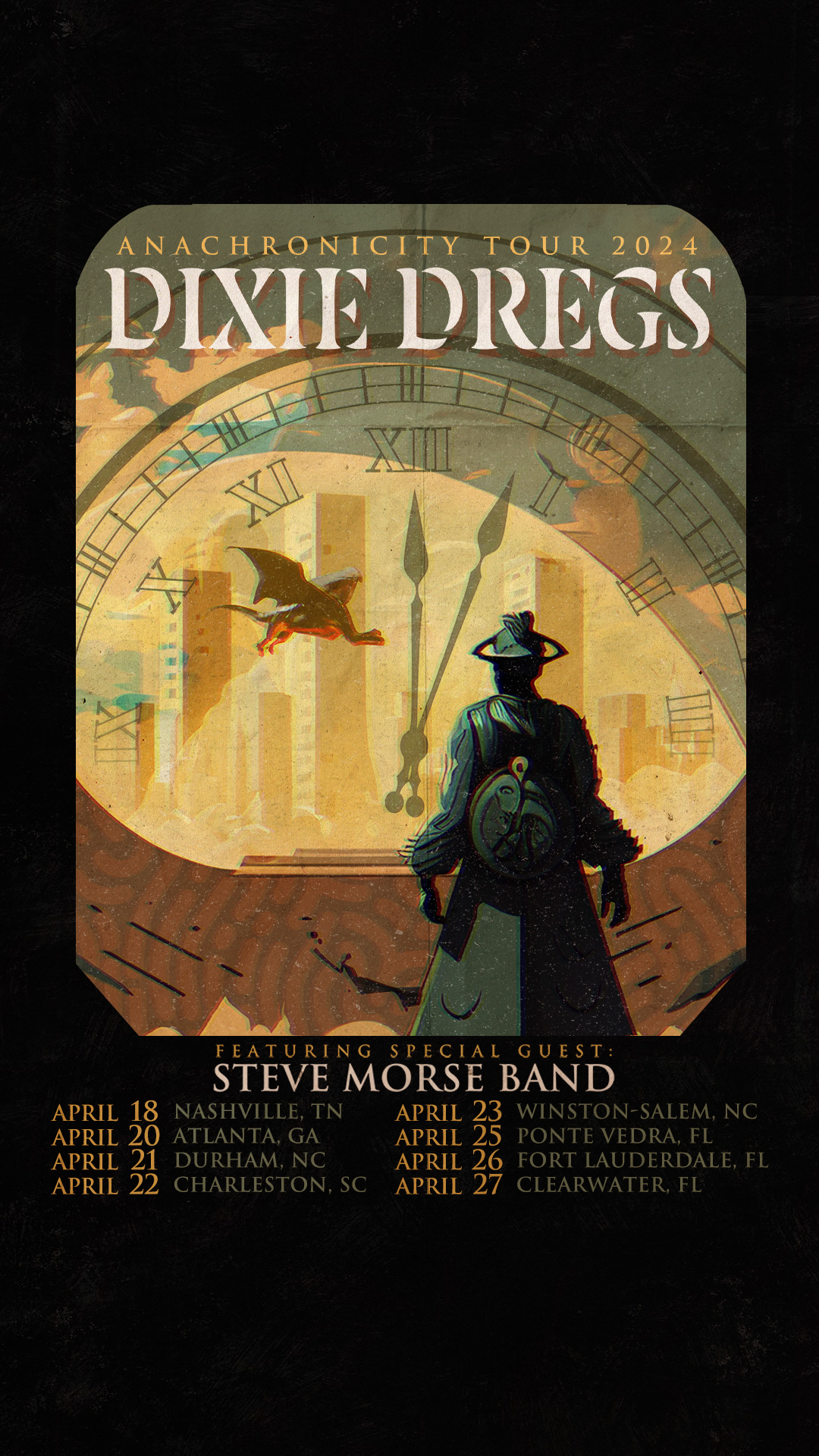 Spring 2024 First Leg of Tour Dixie Dregs (a.k.a. The Dregs)